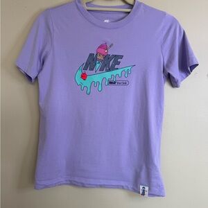 Nike Kids Purple Ice Cream Tee